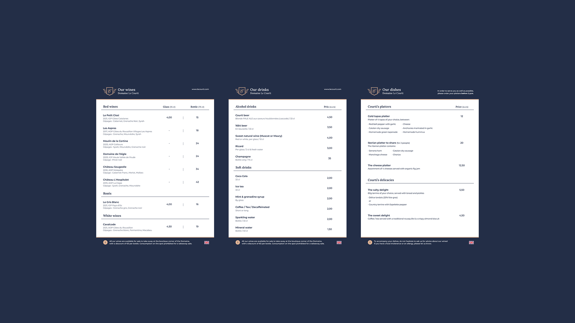 Le Courti — brand experience 2