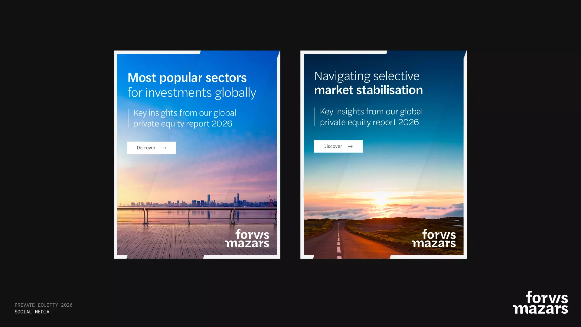 Forvis Mazars — Campagne leadership, visuel digital 3