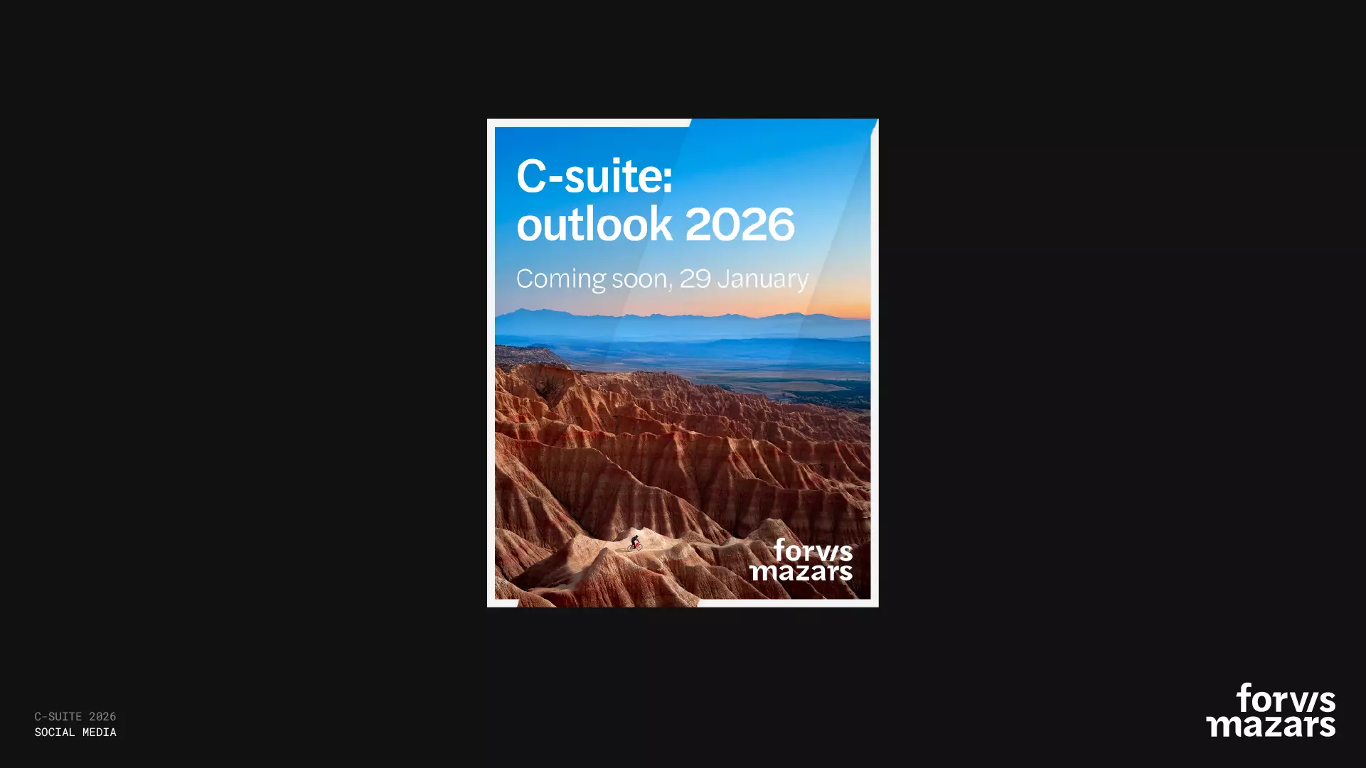 Forvis Mazars — Campagne leadership, asset réseaux sociaux 6