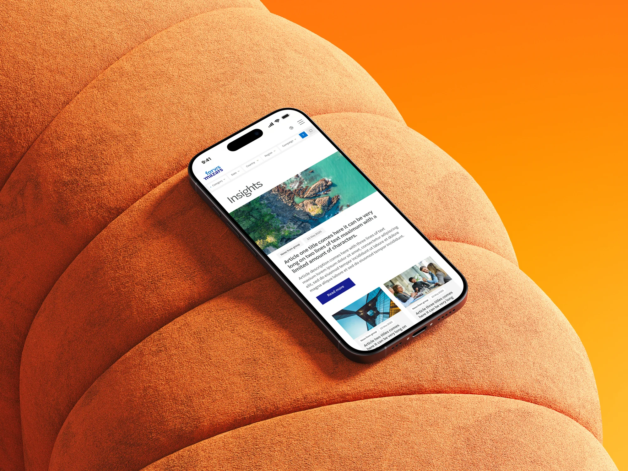 Forvis Mazars® — système de marque