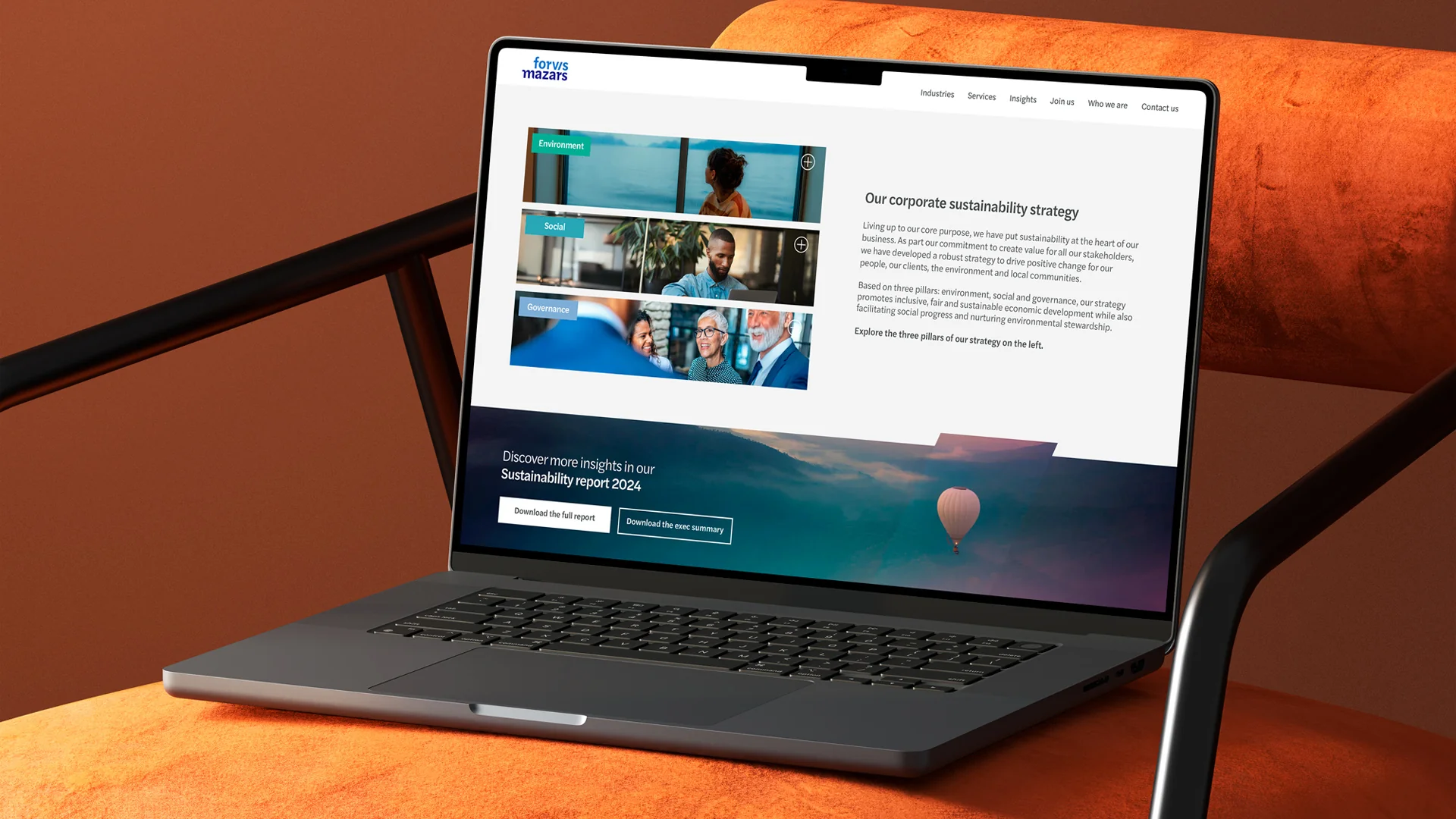 Forvis Mazars — Plateforme digitale, optimisation UX/UI et système de grille