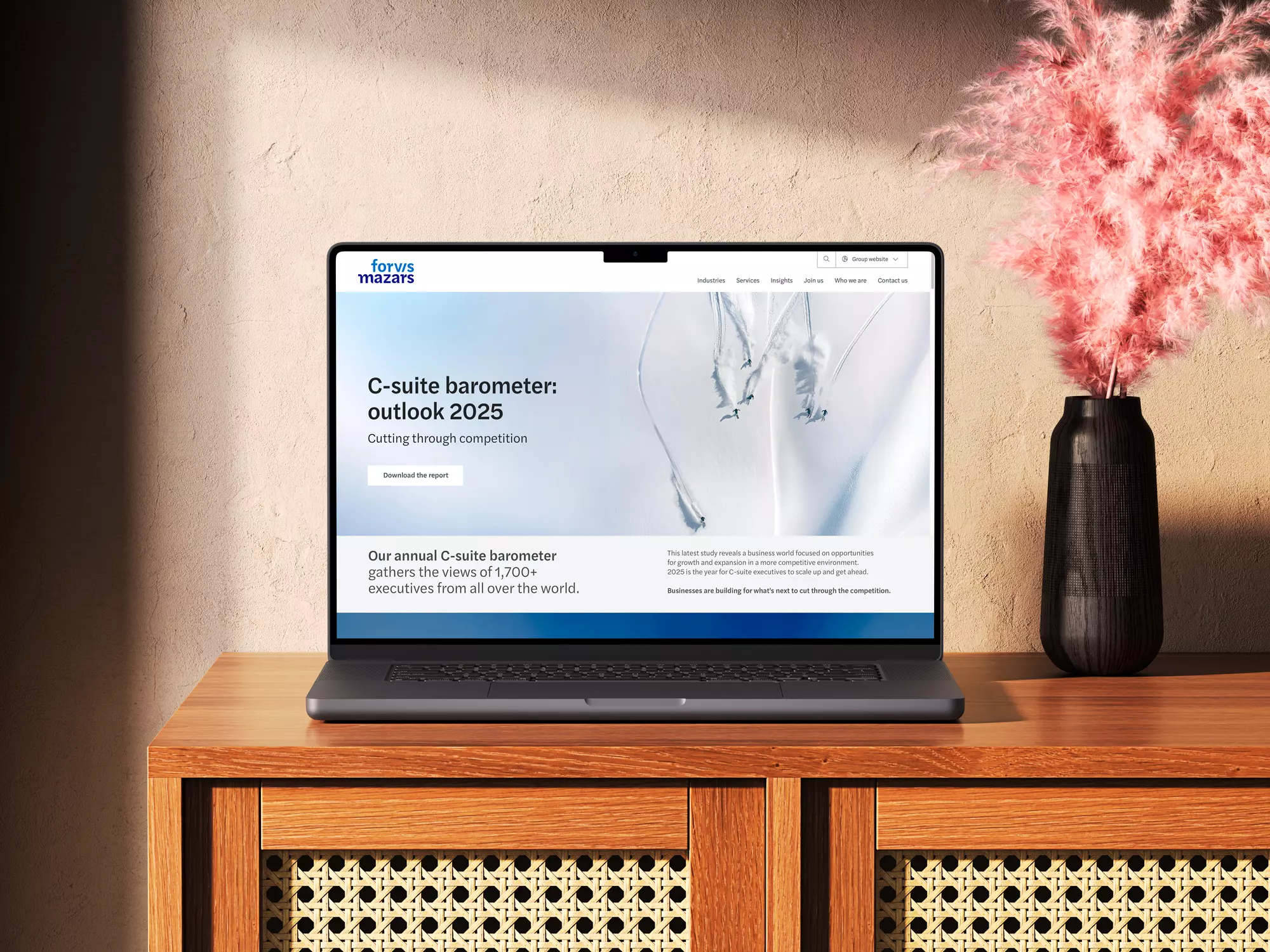 Forvis Mazars — Page d'atterrissage, expérience digitale 8