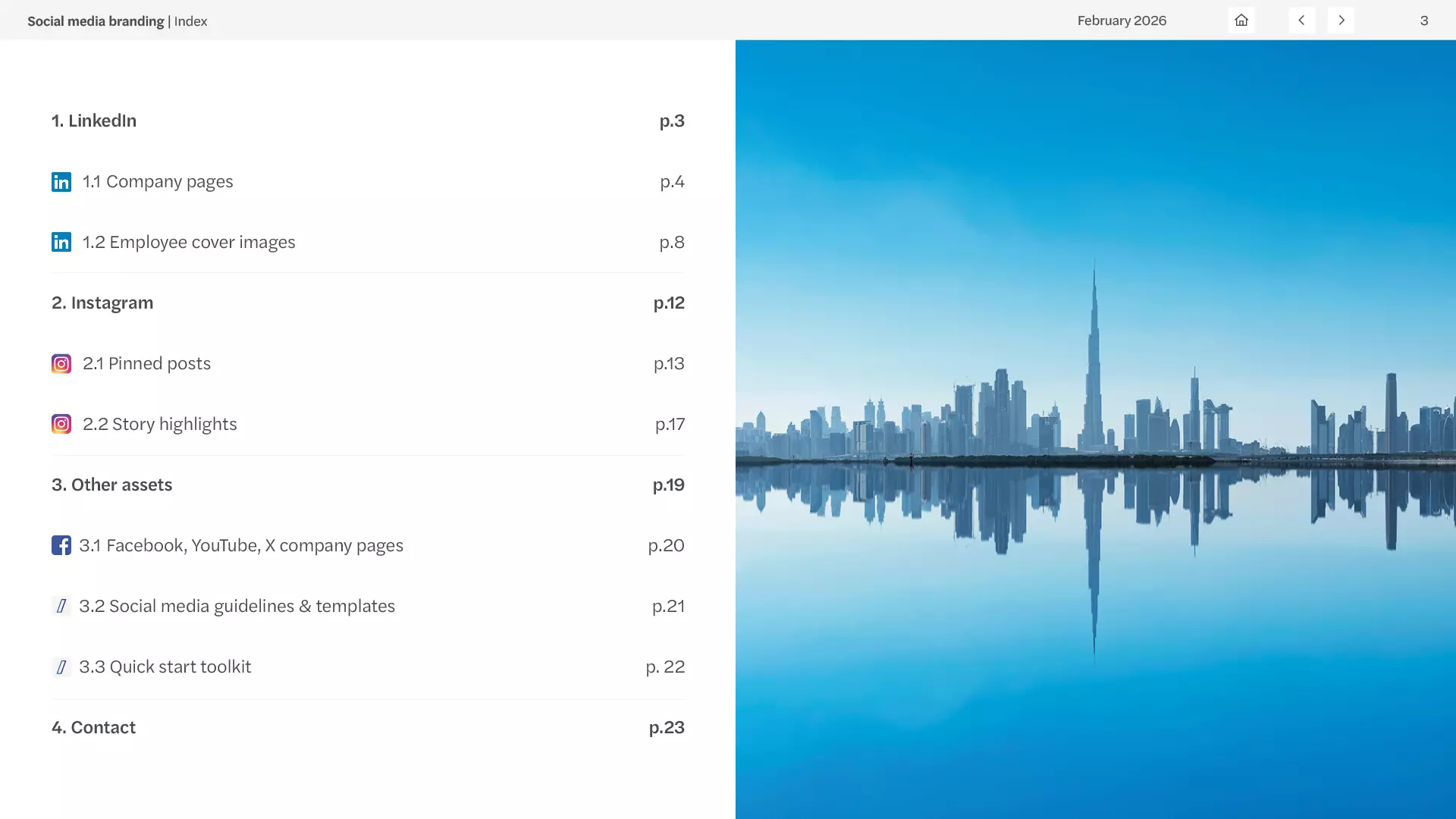 Forvis Mazars — Système de marque réseaux sociaux, visuel 3