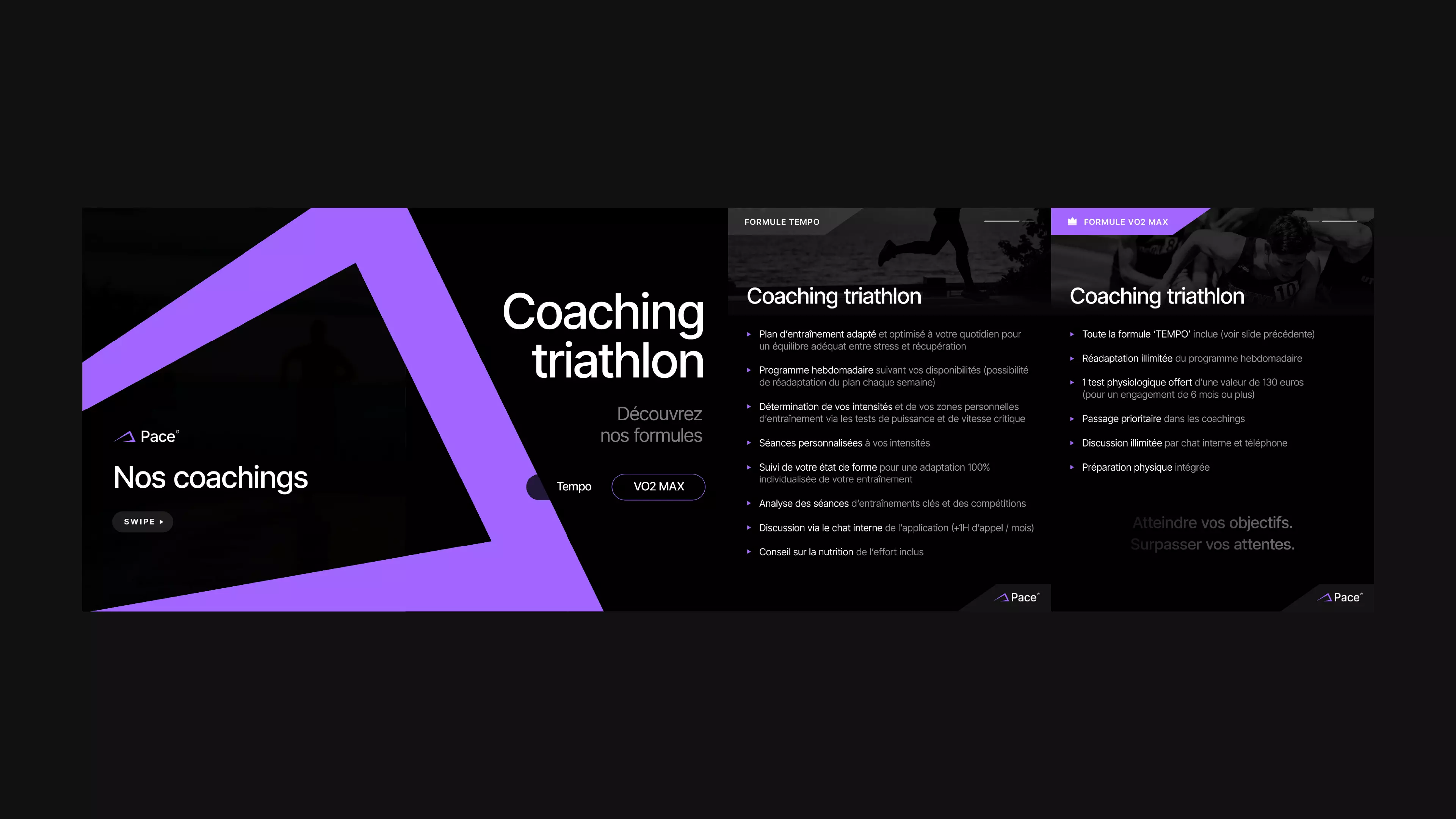 Pace® social media — coaching offer promotion