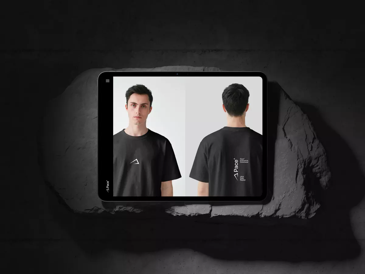 Pace® website — athlete profile and booking