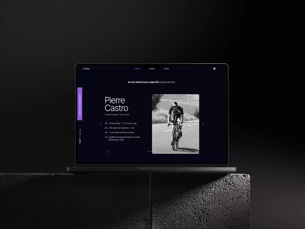 Pace® website — mobile responsive design