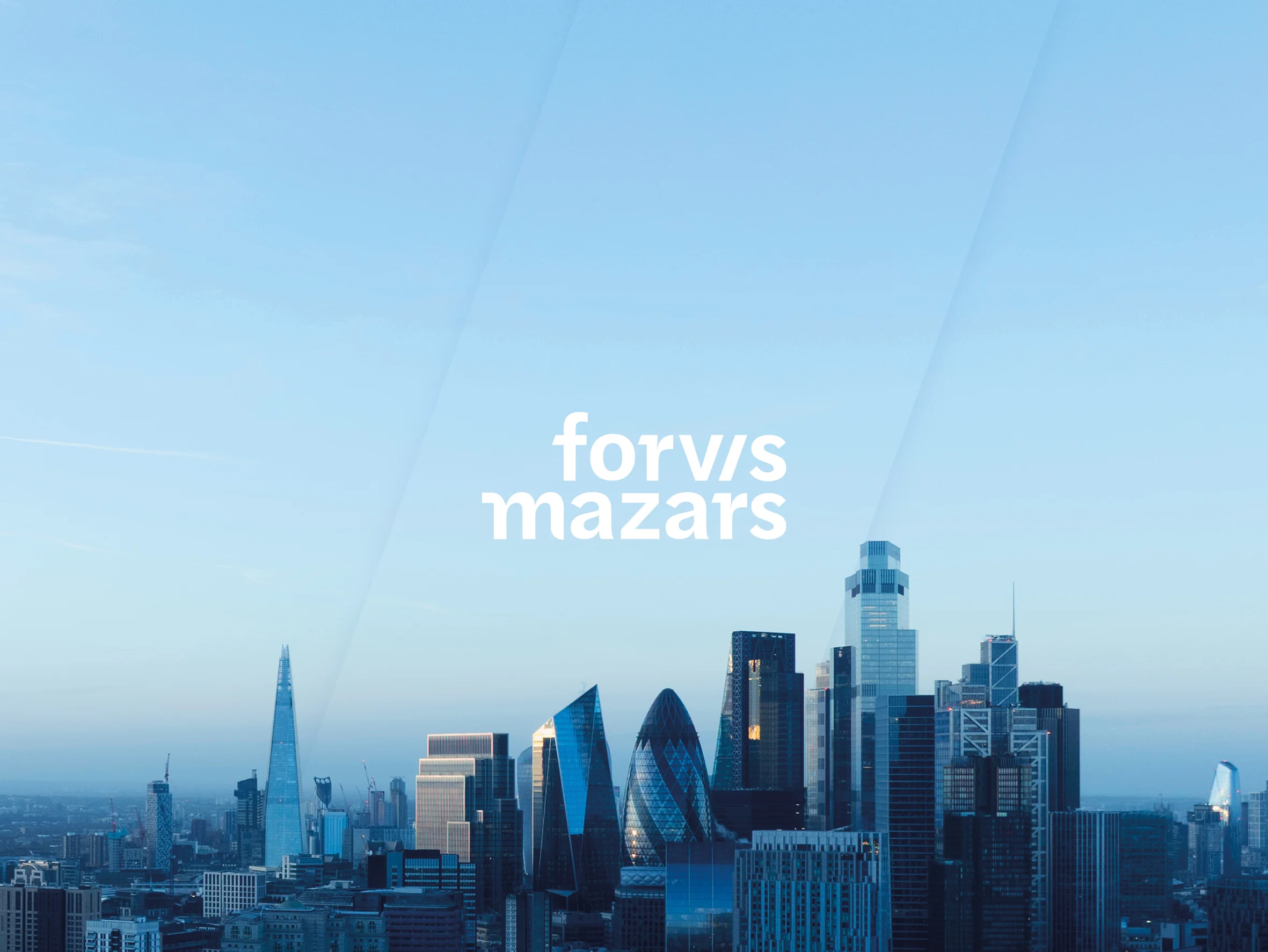 Forvis Mazars® — systèmes de marque digitaux dans plus de 100 pays, direction créative mondiale