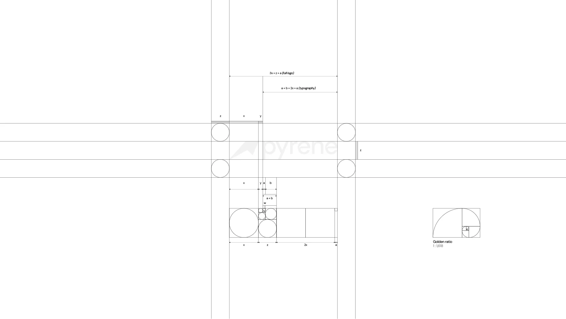 Pyrene® construction du logo