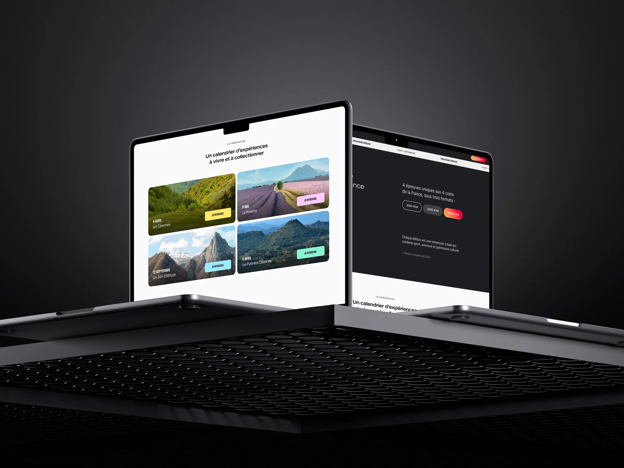 Ultra Bike France® brand application — adventure brand identity overview