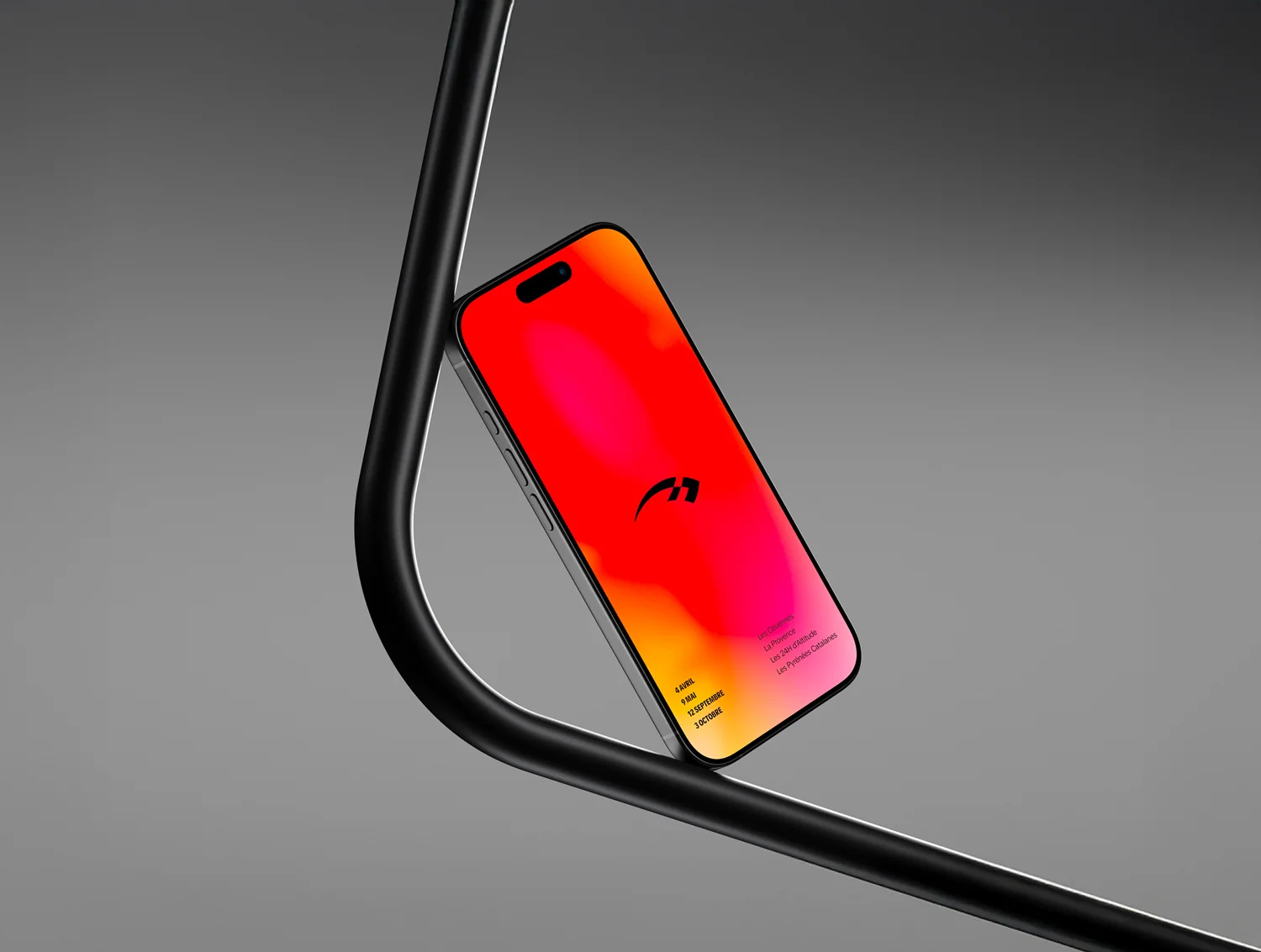 Ultra Bike France® — application de marque rebranding ultra-cyclisme