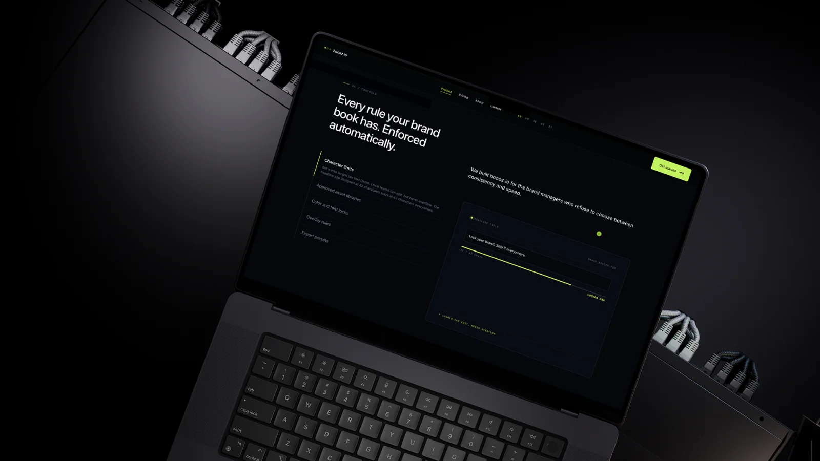 hoooz.io — site marketing SaaS en cinq langues